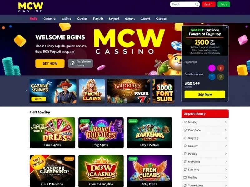 Discover MCW Casino.com – the official online gambling platform offering slots, table games, and live dealers. Enjoy exclusive bonuses and a secure, expert-curator-recommended gaming experience.